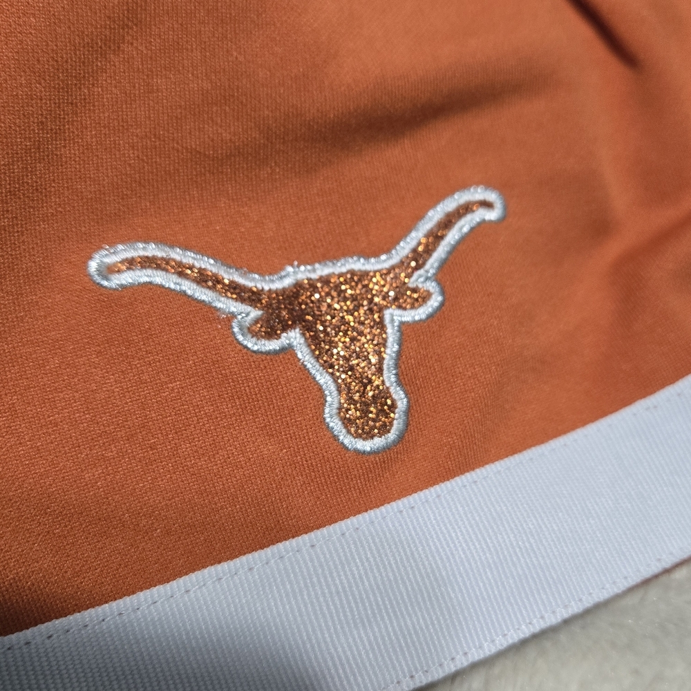 University of Texas Longhorns Cheerleader Outfit UT Baby 2 Piece Cheer, 3m  NEW - Picture 7 of 15